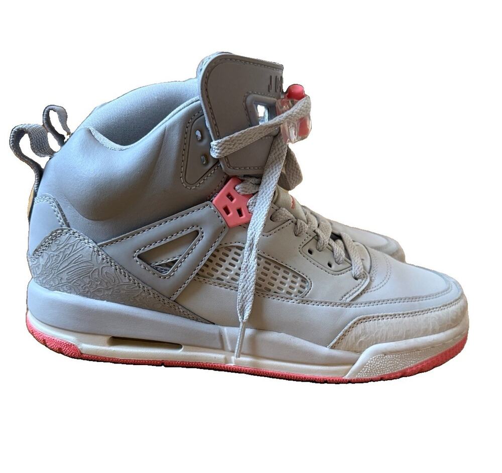 Nike Air Jordan Spizike Sun Blush 7Y Womens 8.5 Wolf Grey Pink 535712-026 2017